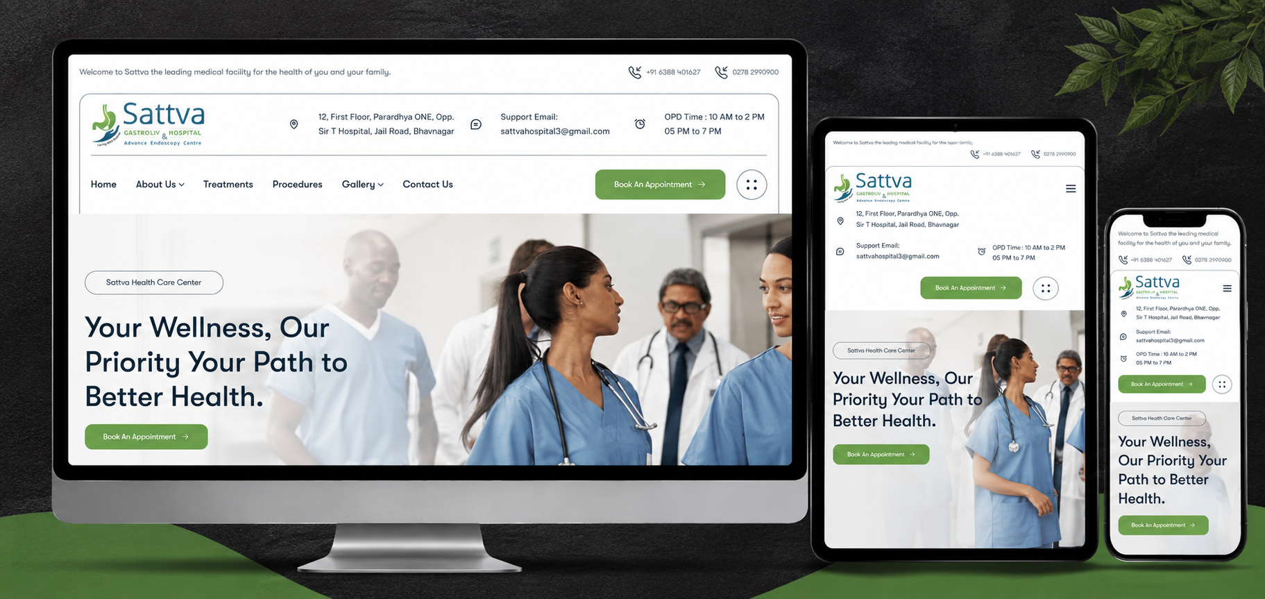 Sattva Gastro Website