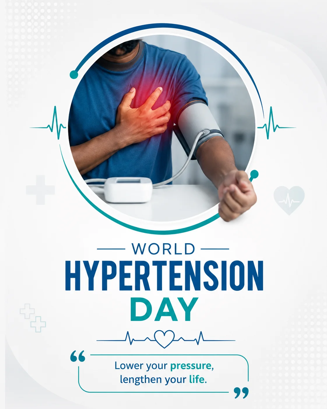 World Hypertension Day social media design